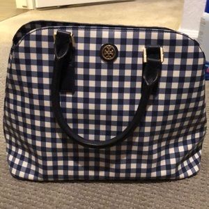Gingham Tory Burch Robinson Bag